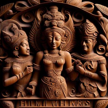 3D модель Восточный Тимор См. список EaTimor (STL)